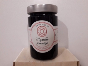 Livraison Confiture Myrtille sauvage 370g